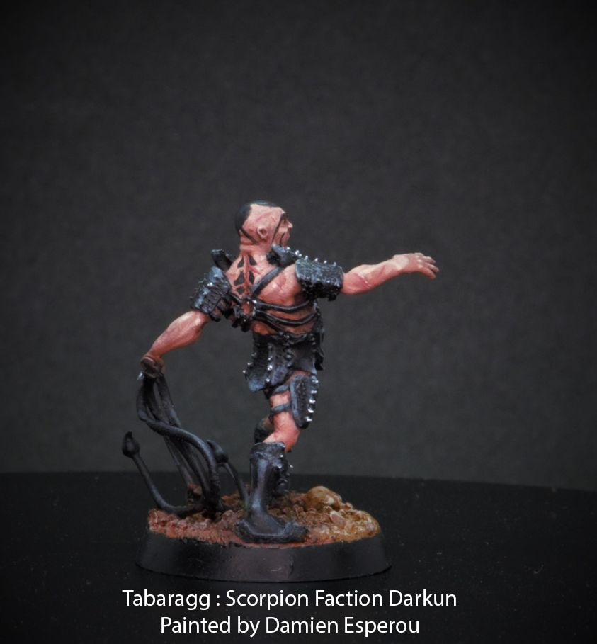 RPG/Tabletop Gaming Miniature - Tabaragg - Scorpion Faction Darkun - Unpainted