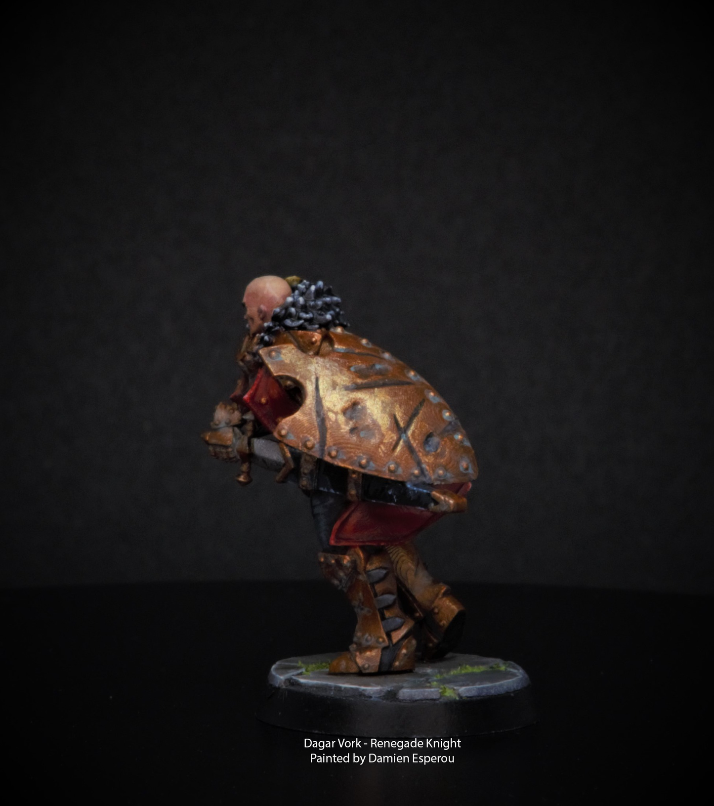 RPG/Tabletop Gaming Miniature - Renegade Knight Dagar Vork - Unpainted
