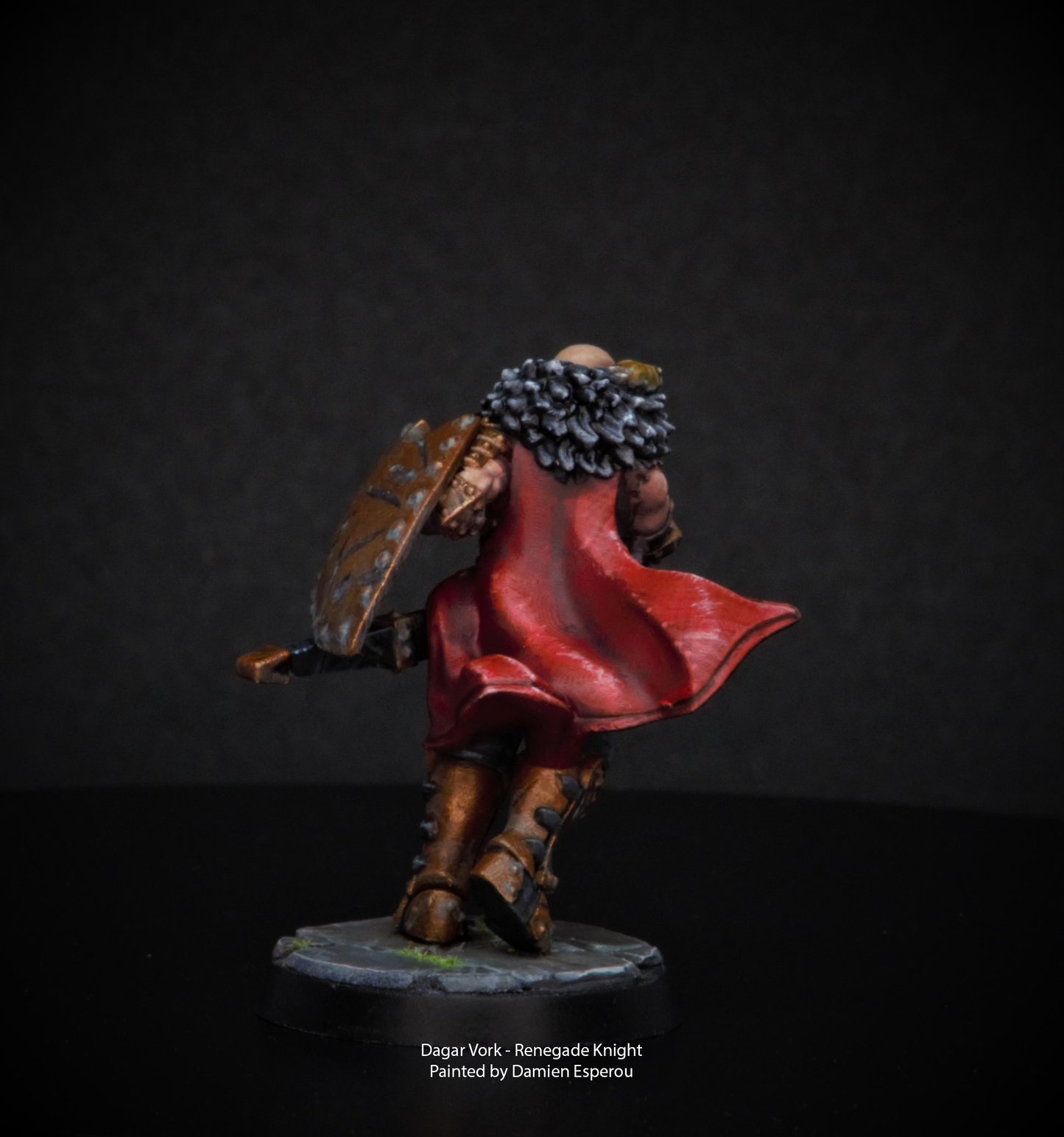 RPG/Tabletop Gaming Miniature - Renegade Knight Dagar Vork - Unpainted