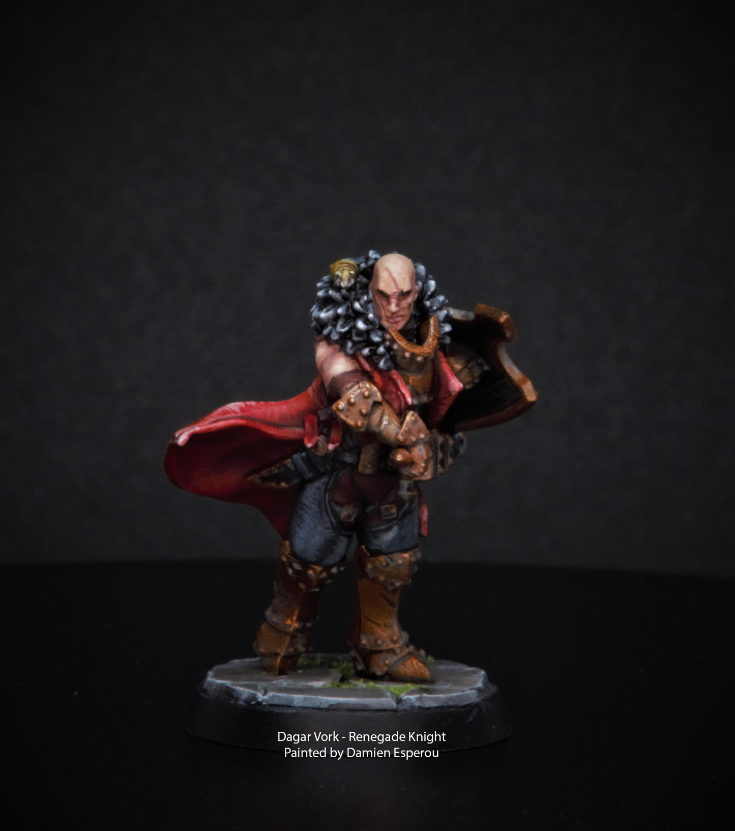 RPG/Tabletop Gaming Miniature - Renegade Knight Dagar Vork - Unpainted