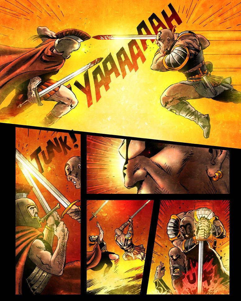 1st Cursed Empire Graphic Novel: Blood of Heroes