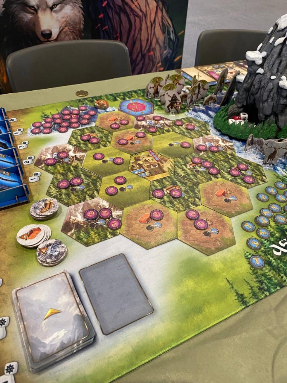 Ascendia - large neoprene gaming mat