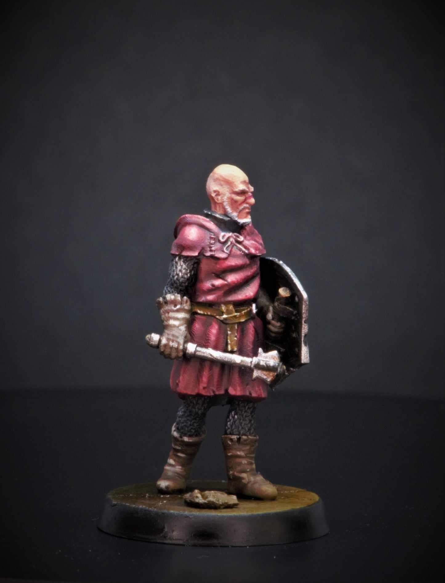 RPG/Tabletop Gaming Miniature - Earth Cultist Hengrist "Bludgy" - Unpainted