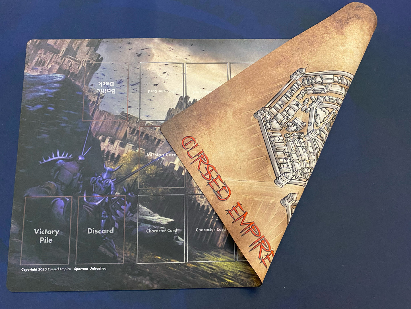 "City of Meldor" - Neoprene-style Battle Mat - Double Sided