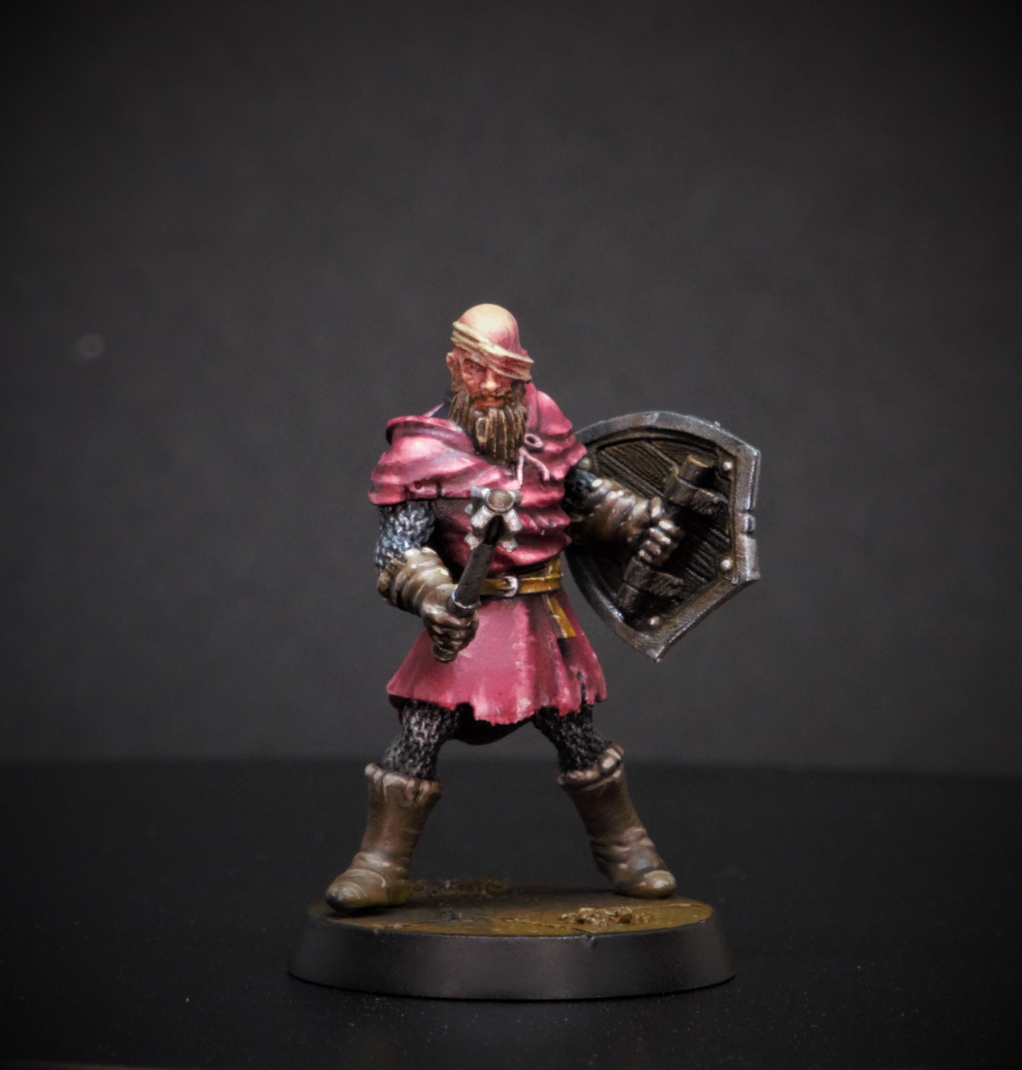 RPG/Tabletop Gaming Miniature - Earth Cultist - Vendel Moss - Unpainted