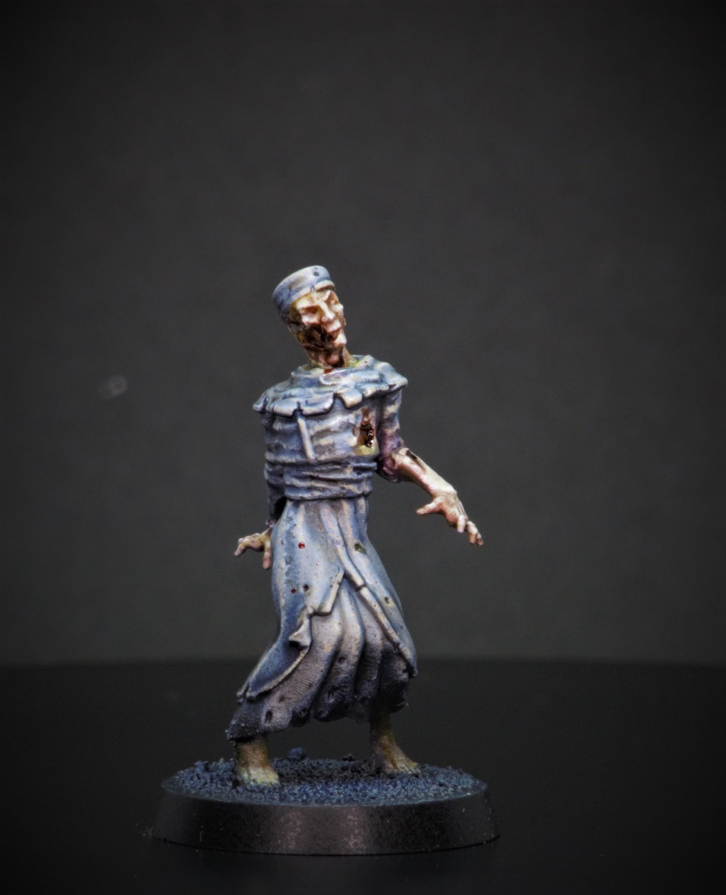RPG/Tabletop Gaming Miniature - Zombie Priest - Unpainted