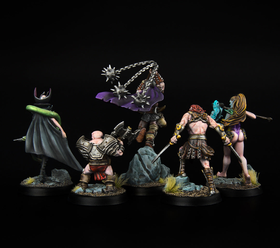Heroes of Thargos "First Wave" Miniatures - Set of 8