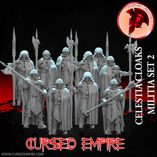 Celestia Militia Set 2 - Miniatures - Set of 10
