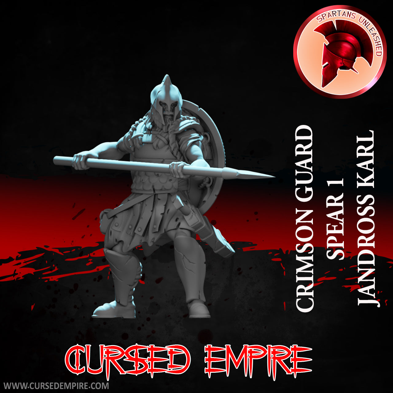 Crimson Guard Set 1 - Miniatures - Set of 9