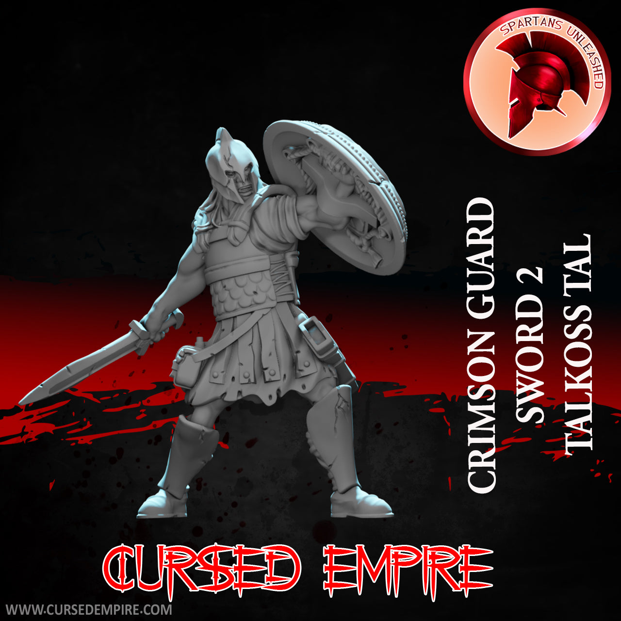 Crimson Guard Set 1 - Miniatures - Set of 9