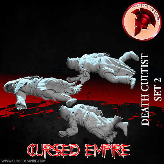 Death Cultists Set 2 - Miniatures - Set of 3