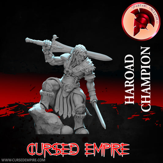 RPG/Tabletop Gaming Miniature - Champion Haroad - Unpainted