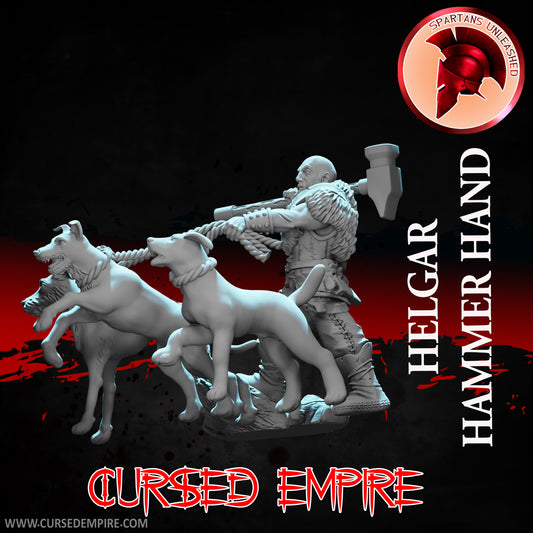 RPG/Tabletop Gaming Miniature - Helgar Hammerhand - Unpainted