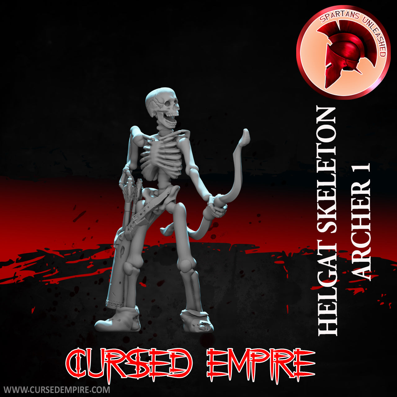 Skeleton Archers Set 1 - Miniatures - Set of 5