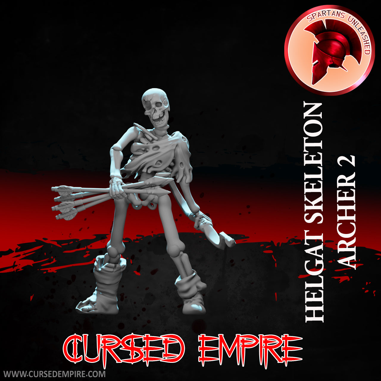 Skeleton Archers Set 1 - Miniatures - Set of 5