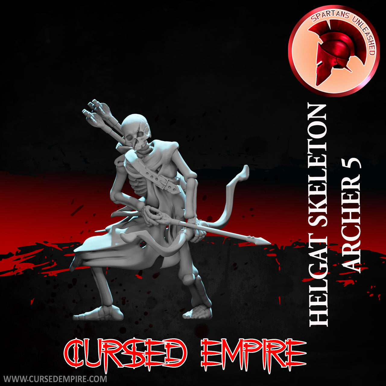 Skeleton Archers Set 1 - Miniatures - Set of 5