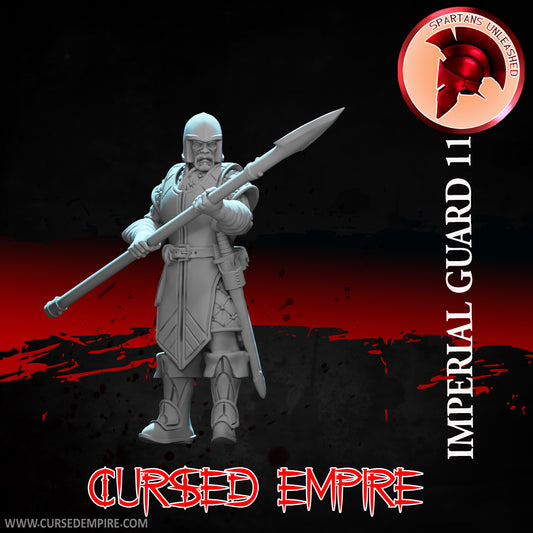 RPG/Tabletop Gaming Miniature - Imperial Guard 11 - Unpainted