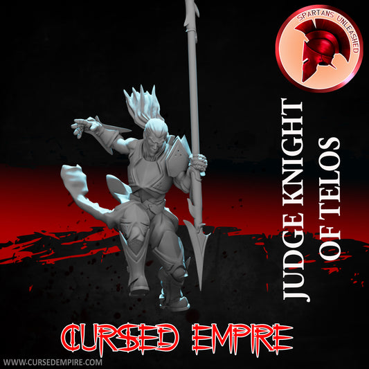 RPG/Tabletop Gaming Miniature - Judge Knight of Telos - Unpainted