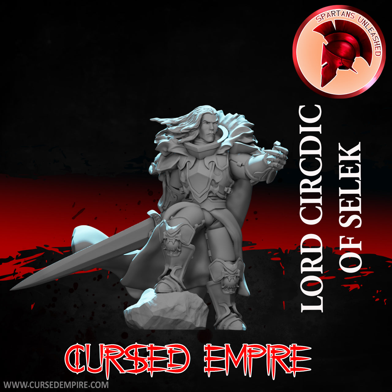 RPG/Tabletop Gaming Miniature - Lord Cirdic of Selek - Unpainted