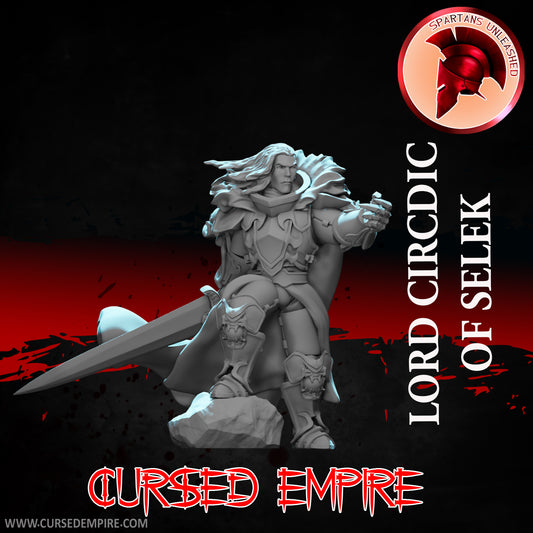 RPG/Tabletop Gaming Miniature - Lord Cirdic of Selek - Unpainted