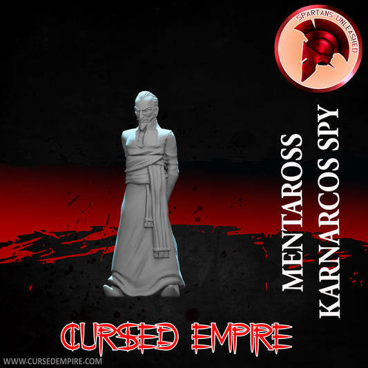 RPG/Tabletop Gaming Miniature - Karnarcoss Spy Mentaross - Unpainted