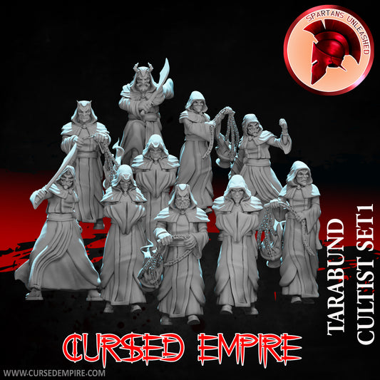 Tarabund Cultists Set 1 - Miniatures - Lot de 10