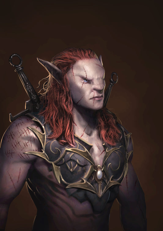 Tirage d’art - Tarn « Dusk-Eyes » Triss, Tyra Knight