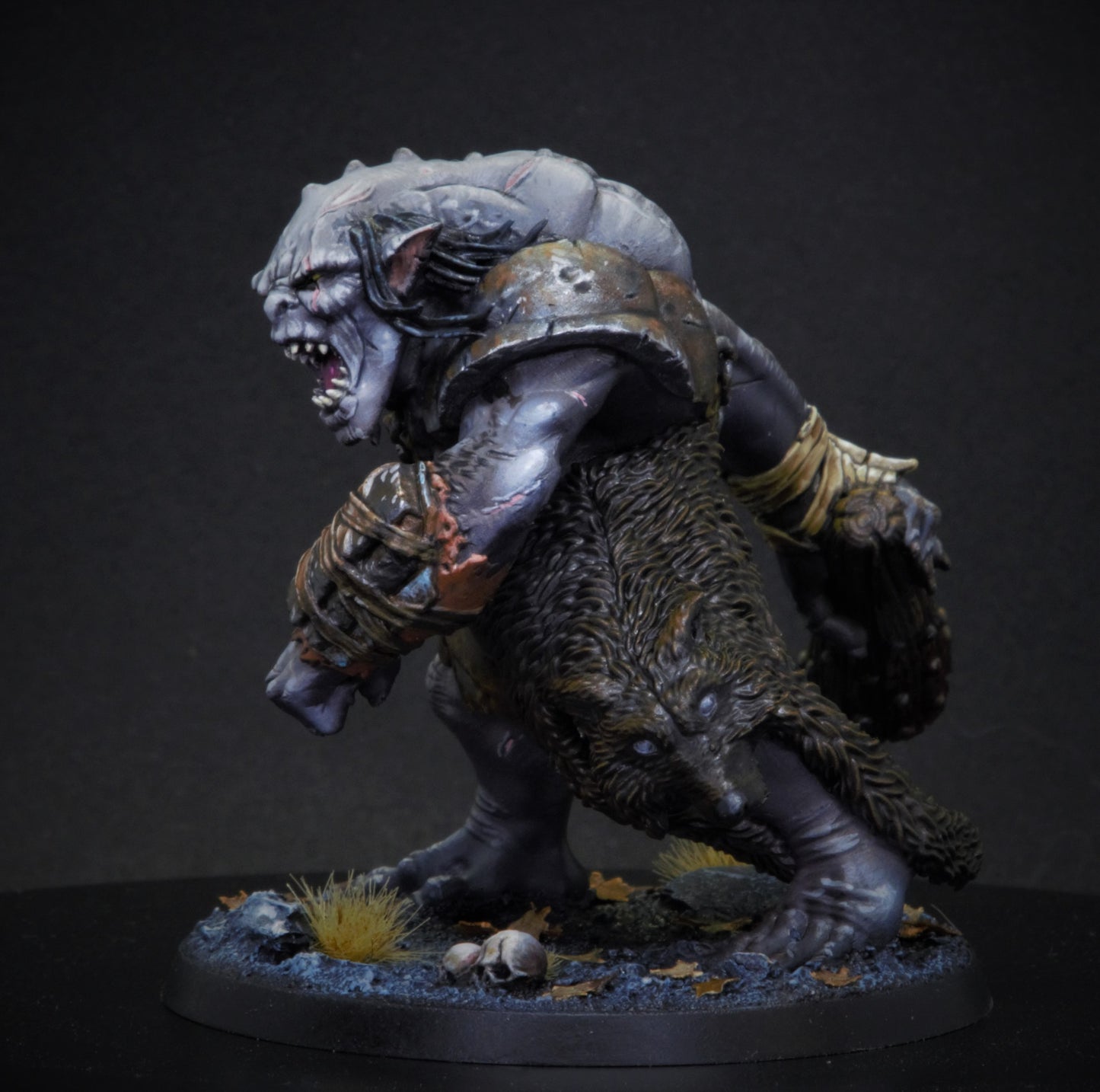 RPG/Tabletop Gaming Miniature - Wild Trogre 1 - 80mm - Unpainted
