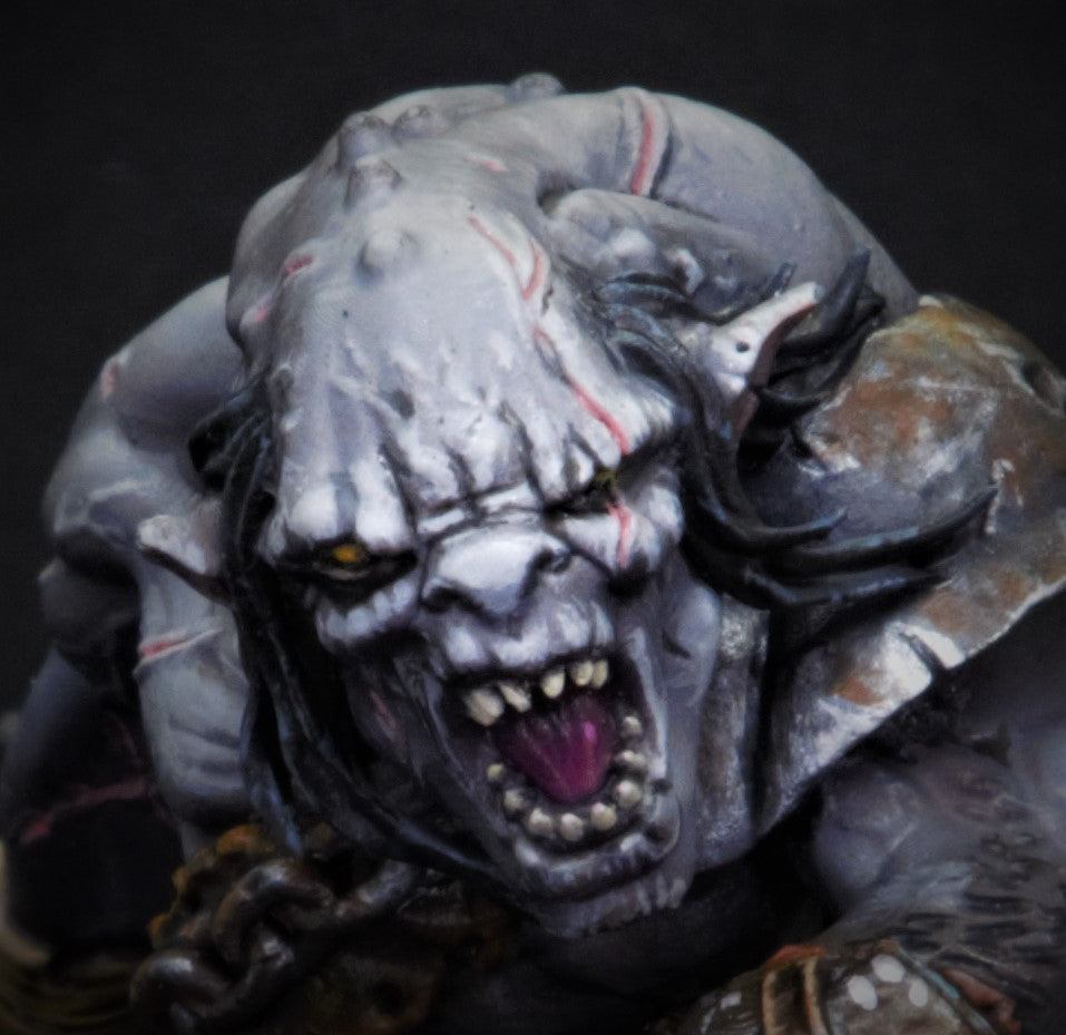 RPG/Tabletop Gaming Miniature - Wild Trogre 1 - 80mm - Unpainted