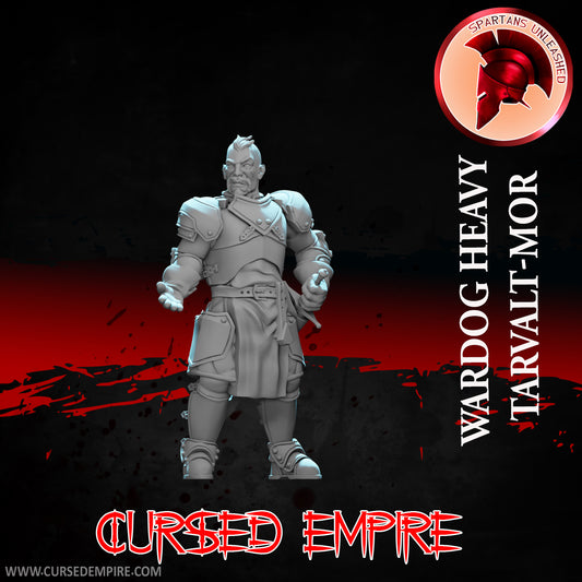 RPG/Tabletop Gaming Miniature - War Dog Heavy Tarvalt-Mor - Unpainted