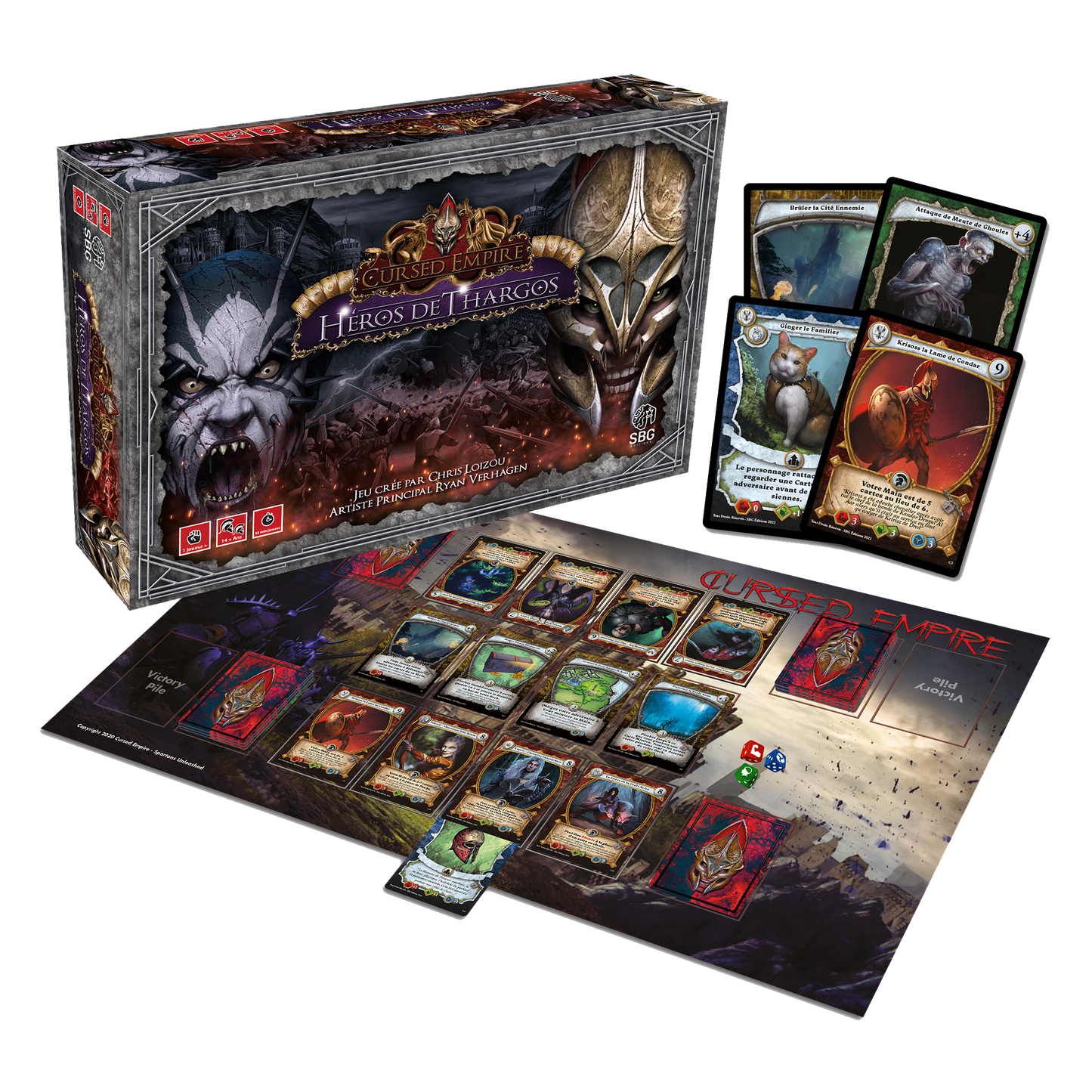 Héros de Thargos Set de Base - Nouvelle Edition - Version Française
