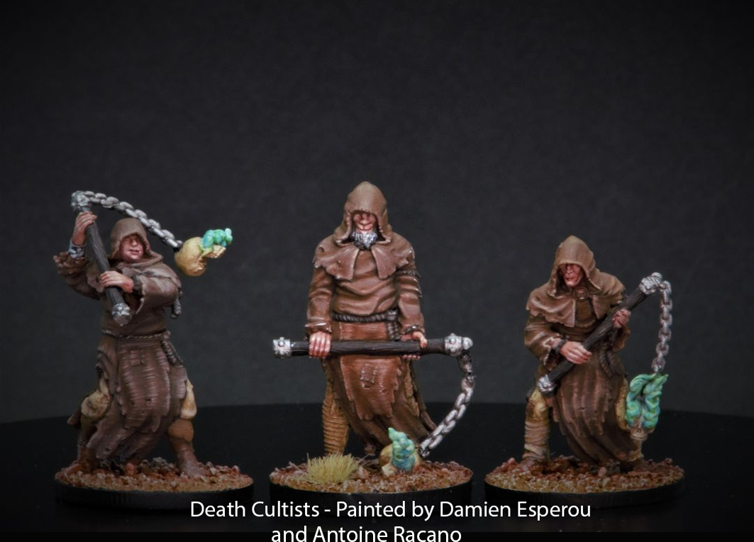 Cultistes de la mort Set 1 - Miniatures - Lot de 4