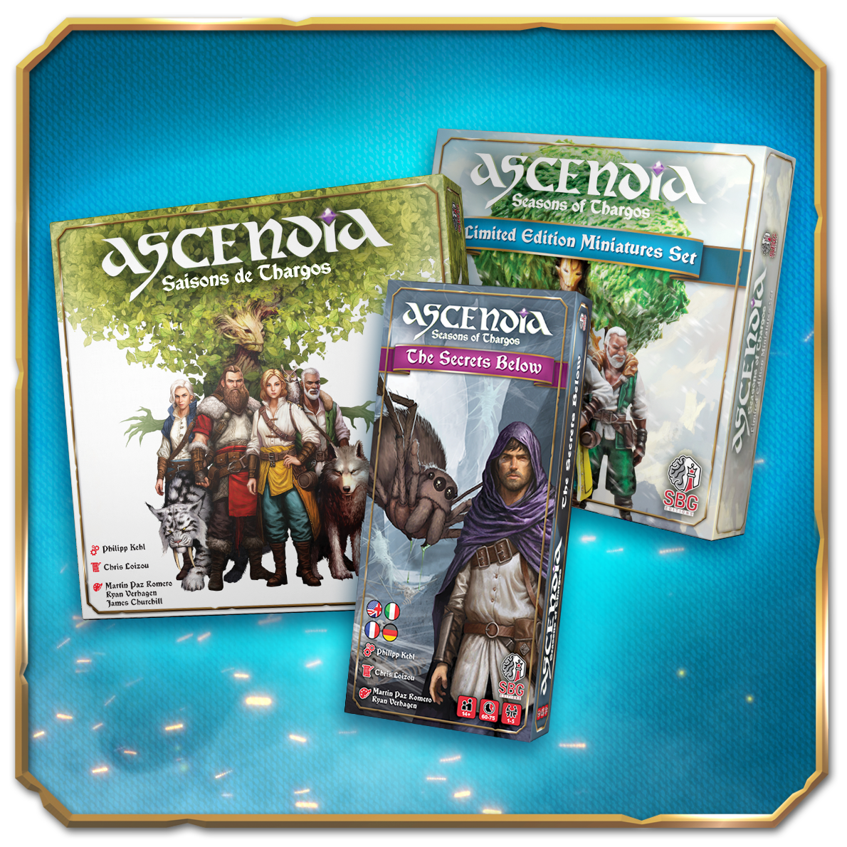 Ascendia - Les Saisons De Thargos - Jeu de Base - En Francaise