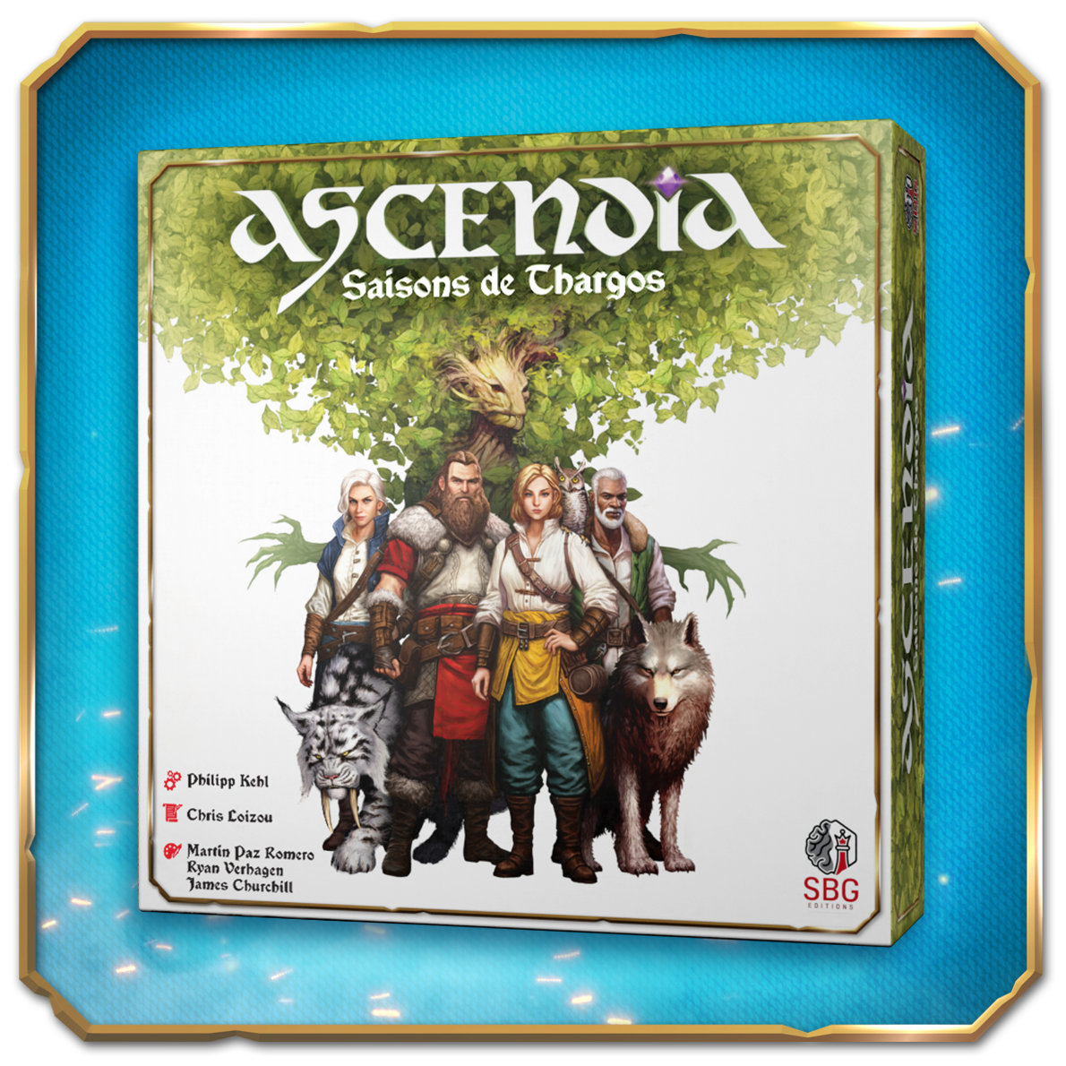 Ascendia - Les Saisons De Thargos - Jeu de Base - En Francaise