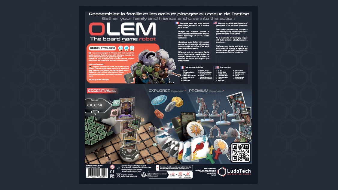 OLEM - The Interactive Games Robot