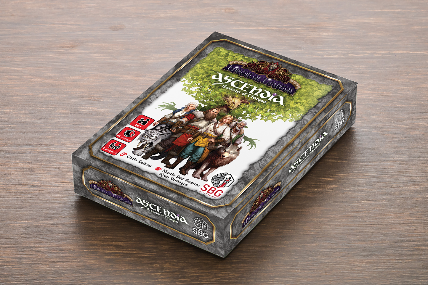 Ascendia - Heroes Of Thargos Expansion - Pre-Order
