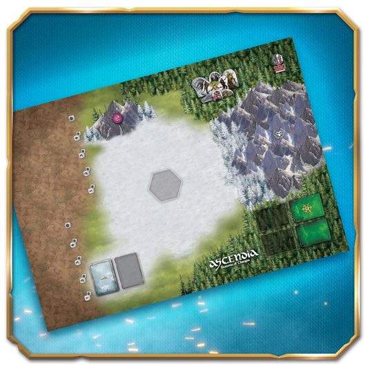 Ascendia - large neoprene gaming mat