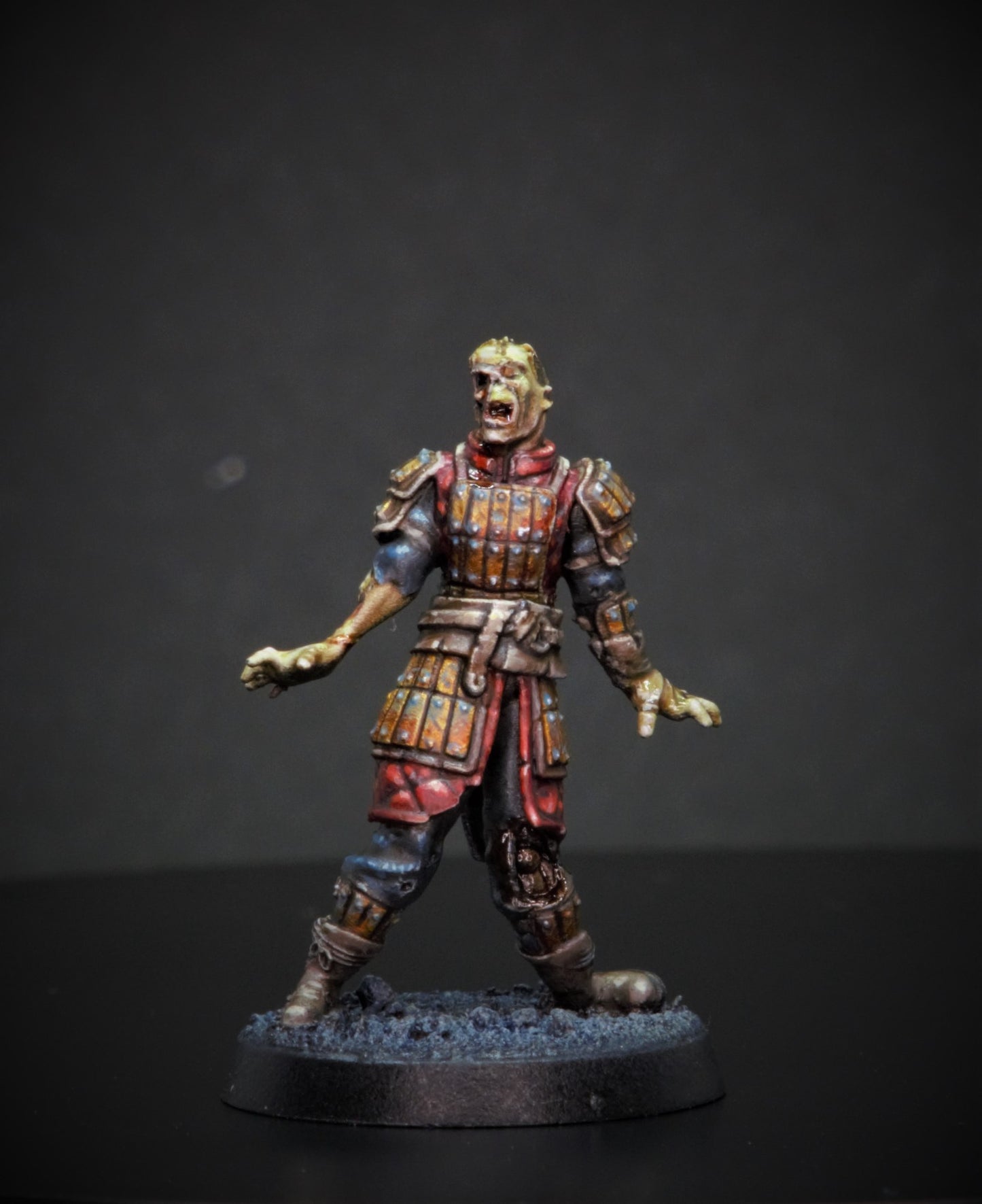 RPG/Tabletop Gaming Miniature - Zombie Warrior - Unpainted