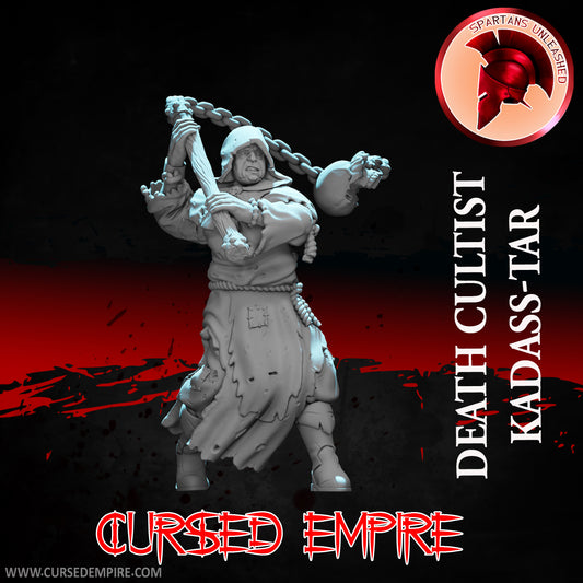 RPG/Tabletop Gaming Miniature - Death Cultist - Kadass-Tar - Unpainted