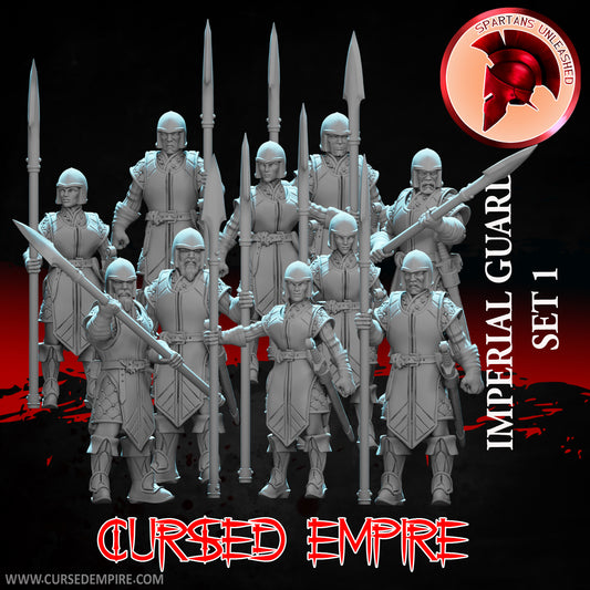 Imperial Guard Set 1 - Miniatures - Set of 10