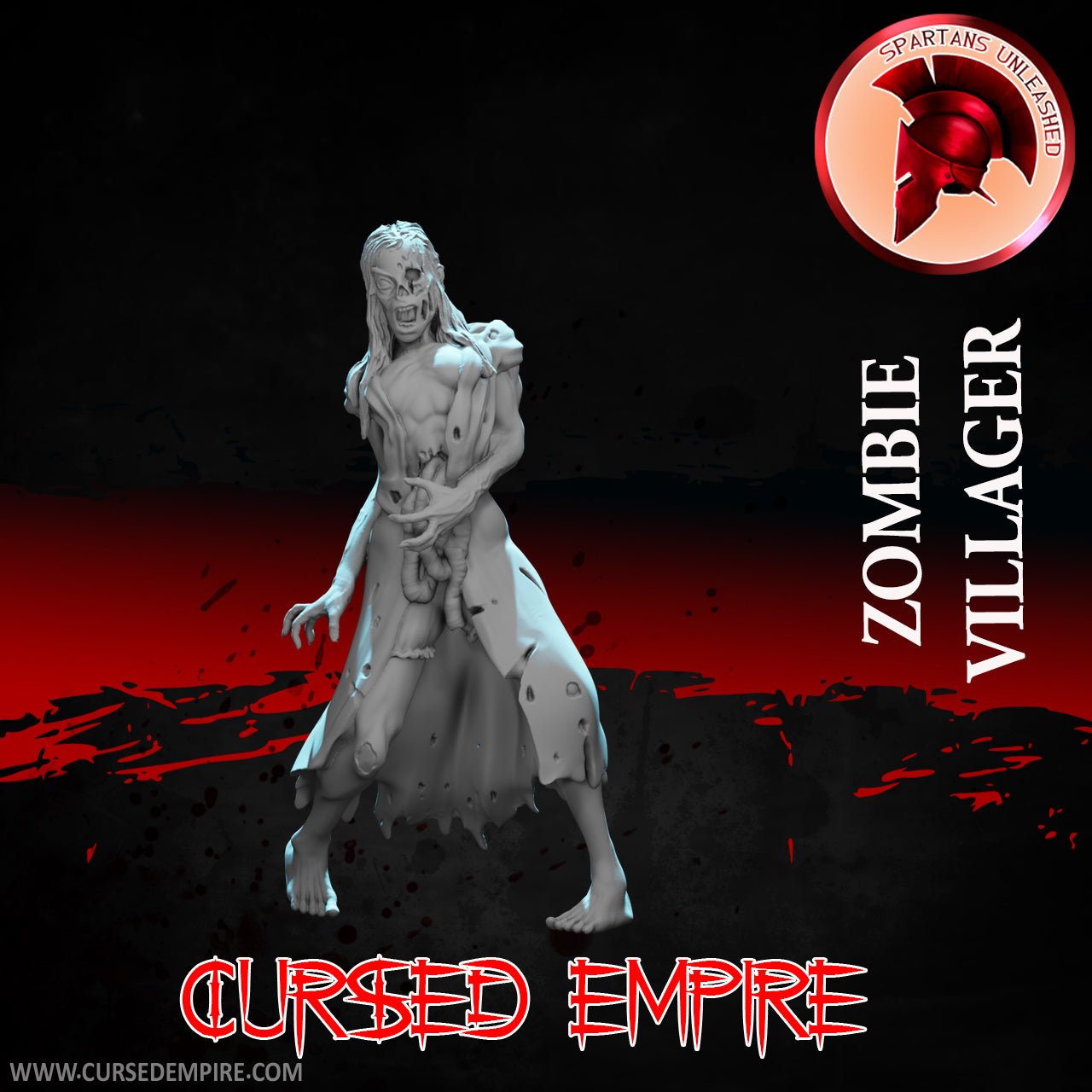 Miniatures Zombies - Ensemble de 6